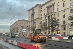 На Ивановской улице идут активные дорожные работы
