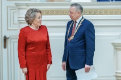 Александр Беглов наделил полномочиями Представителя Правительства Санкт‑Петербурга в Совете Федерации Валентину Матвиенко