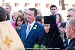 В Московском районе открыли памятник святителю Луке Крымскому
