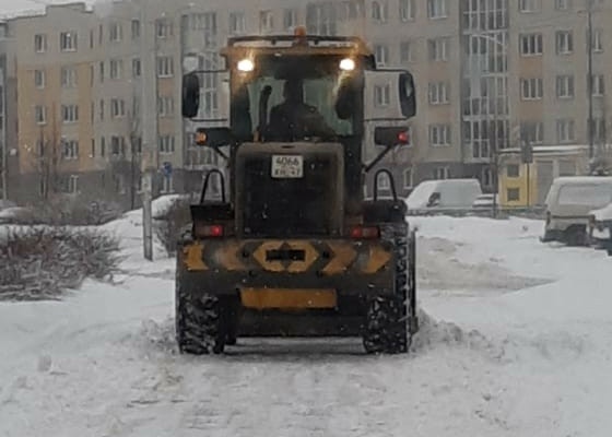 В Пушкинском районе коммунальные службы работают в усиленном режиме