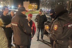Сотрудники правоохранительных органов провели рейд по территории Новой Охты и Цветного города