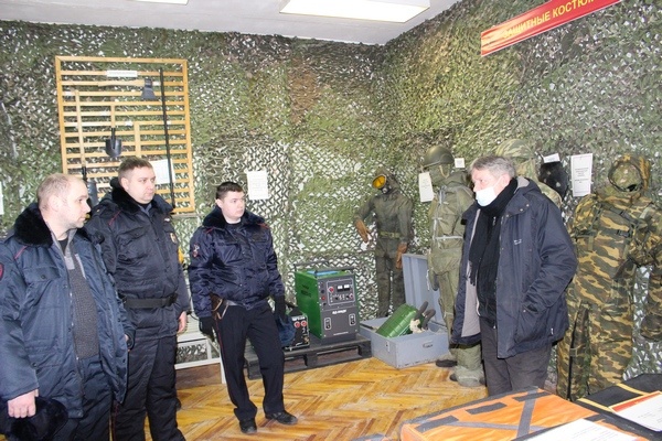 Сотрудники ОМВД по Курортному району посетили испытательный полигон в Сертолово