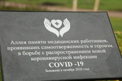 На Пискаревском проспекте в Калининском появится Сад Милосердия в память погибших в пандемию медиках