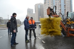 В Приморском районе прошел смотр готовности уборочной техники