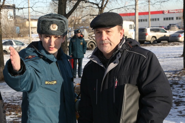 В Московском районе прошла тренировка по ликвидации чрезвычайных ситуаций 