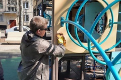 На территории МО № 72 продолжается весенняя уборка в рамках Доброго субботника