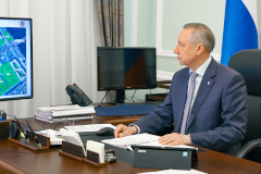 Александр Беглов: Новый участок набережной Макарова улучшит транспортную связь с ЗСД, а улица в Петродворцовом районе - автомобильное сообщение для новых кварталов