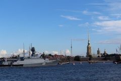Для проведения репетиции парада ВМФ мосты разведут днем 19 и 23 июля