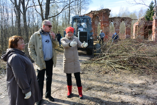 Субботник 26 апреля в Баболовском парке и экскурсии по объектам культурного наследия