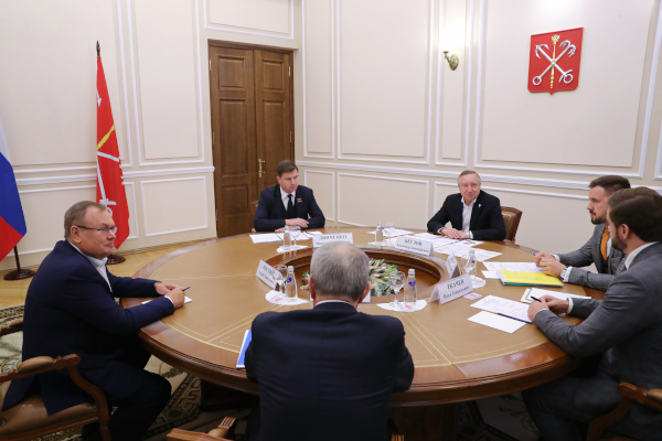 Встреча с президентом-председателем правления ПАО «Банк ВТБ» Андреем Костиным