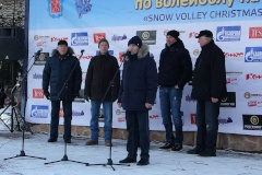 Рождественский турнир по волейболу на снегу стал главным событием декады здоровья в Курортном районе