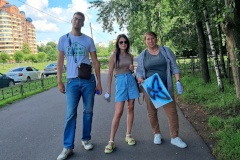 В Кировском районе прошла акция «Синяя птица - безопасная территория»