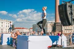 День флага на Дворцовой площади. 22 августа 2015 года 