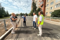 Глава администрации Кронштадтского района провел рабочий объезд на улице Литке