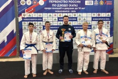 Петербургские спортсмены отличились на первенстве и чемпионате России по дзюдо ката