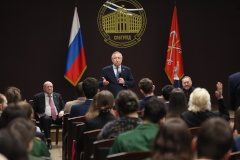 Встреча с членами Студенческого совета Санкт‑Петербурга и представителями городских молодёжных сообществ