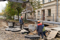 Реконструкция в Авиагородке: заменено свыше 1 500 метров теплосетей