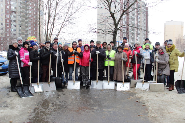 Общегородской субботник 9-10 февраля