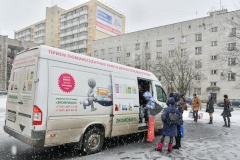 График работы экомобилей в Калининском до конца марта