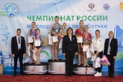 Петербургские спортсменки – призеры чемпионата России по спортивной акробатике