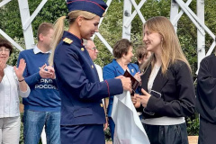 Юным жителям Калининского района вручили первые паспорта