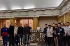 Участники турнира Николая Валуева посетили «Государственный музей спорта Санкт‑Петербурга»