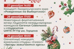 Новый год — пора сказок и чудес в Выборгском районе