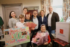 Ветерану Великой Отечественной войны, жительнице Центрального района Марианне Яковлевне Курилович исполнилось 100 лет