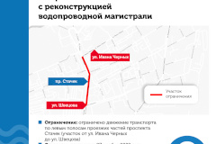 Реконструкция водопроводной сети на проспекте Стачек выполнена более чем на 60%