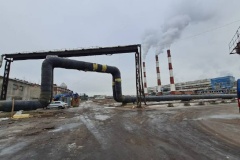 Теплоэнергетики завершили возведение временной сети в рамках реконструкции участка тепломагистрали «Наличная» на Васильевском острове