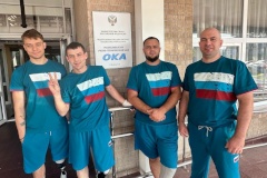 Игроки команды по следж-хоккею «Звезда» – в составе сборной России