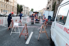 На Кронштадтской улице прошла противоаварийная тренровка