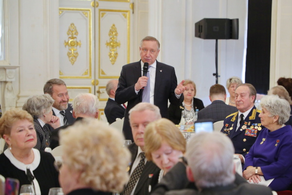 Встреча с активом общественных организаций ветеранов и блокадников