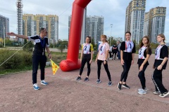 В Парке Героев-Пожарных состоялось физкультурное мероприятие "Осенний кросс"