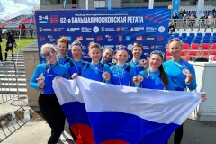 Петербуржцы успешно выступили на соревнованиях по академической гребле в Москве