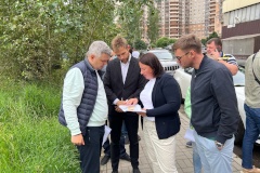 Выездное заседание районного штаба по благоустройству