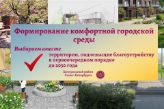 Предварительные итоги голосования за объекты благоустройства