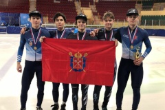 Петербуржцы успешно выступили на этапе Кубка России по конькобежному спорту (шорт-трек)