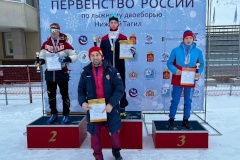 Успешное выступление петербуржцев на первенстве России по лыжному двоеборью