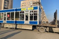 Ликвидирован крупный павильон, незаконно занимающий территорию у метро Проспект Славы