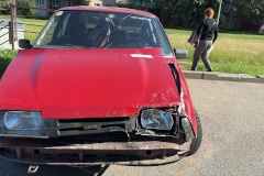 В Петергофе разыскивается владелец разукомплектованного транспортного средства