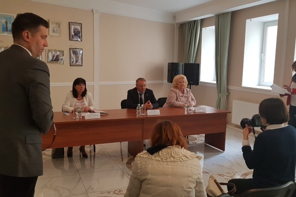 Пресс-конференция, посвященная Санкт‑Петербургскому балу национальностей