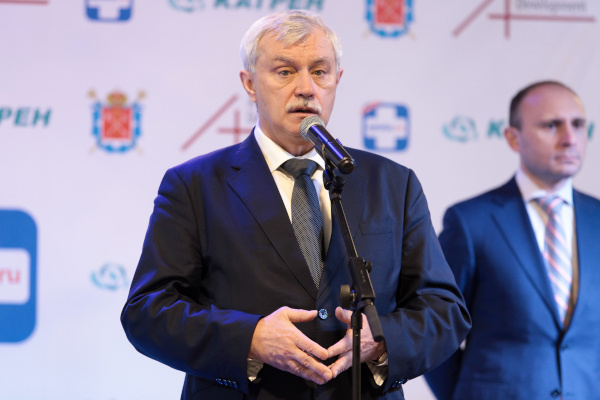 Объезд инвестиционных проектов города Губернатором Санкт‑Петербурга Георгием Полтавченко