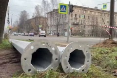 174 новых фонаря осветят Политехническую улицу в 2025 году