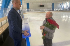 Антон Шантырь поздравил выдающегося тренера по фигурному катанию на коньках Алексея Мишина с днём рождения