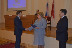 Мария Щербакова поздравила работников прокуратуры Центрального района с профессиональным праздником