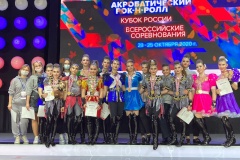 Успешное выступление петербургских спортсменов на Кубке России по акробатическому рок-н-роллу