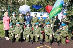 В Кировском районе прошел уличный праздник ко Дню Флага