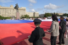 Дайджест, как Московский район отпраздновал День Государственного флага Российской Федерации.