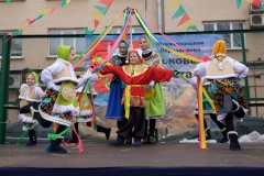 Уличные масленичные гуляния прошли в Московском районе